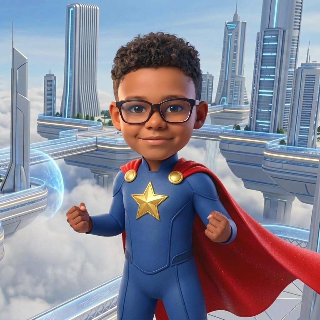 Une aventure personnalisée de super-héros