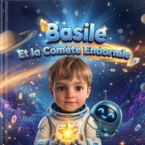 La Comète Endormie — Couverture du livre personnalisé