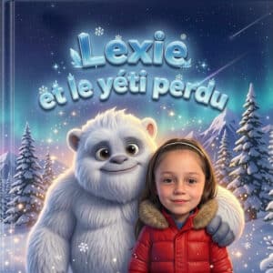 Le Yéti Perdu — Couverture du livre personnalisé