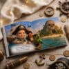 La carte au trésor — Pages du livre personnalisé