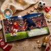 De rijzende voetbalster